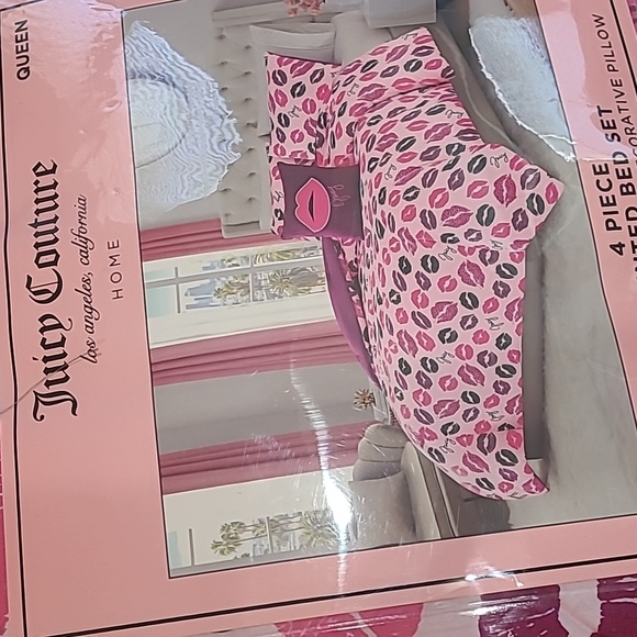 Juicy Couture Pink LOVE Decorative Art - 14x14 - Picture 6 of 6